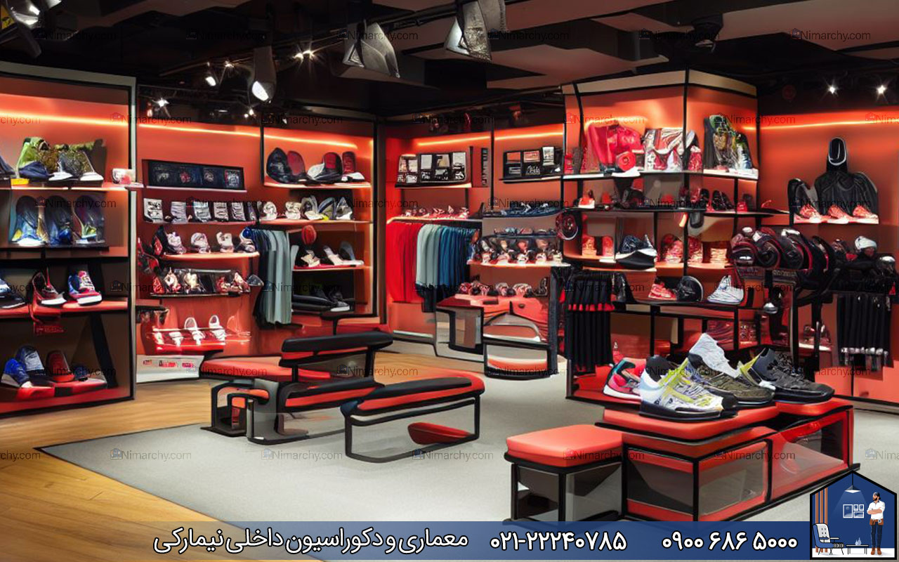 nimarchy.com - قیمت دکوراسیون داخلی مغازه