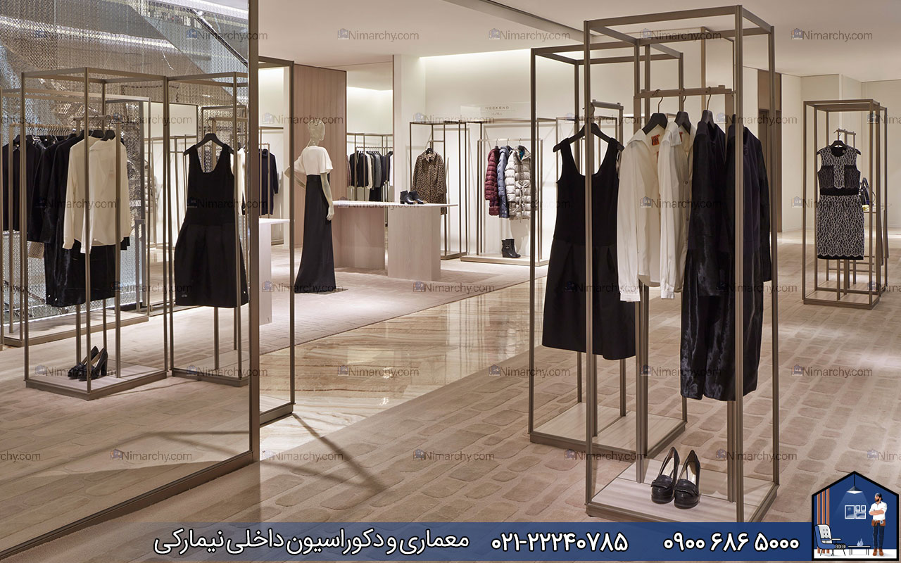 nimarchy.com - قیمت دکوراسیون داخلی مغازه
