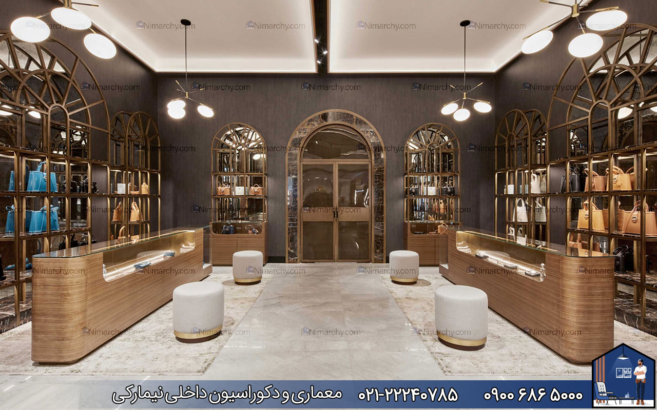 nimarchy.com - قیمت دکوراسیون داخلی مغازه
