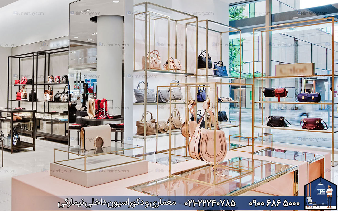 nimarchy.com - قیمت دکوراسیون داخلی مغازه