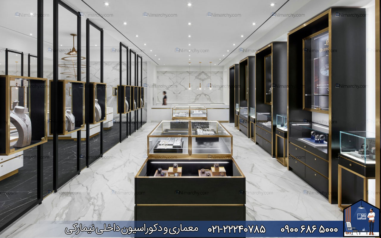 nimarchy.com - قیمت دکوراسیون داخلی مغازه