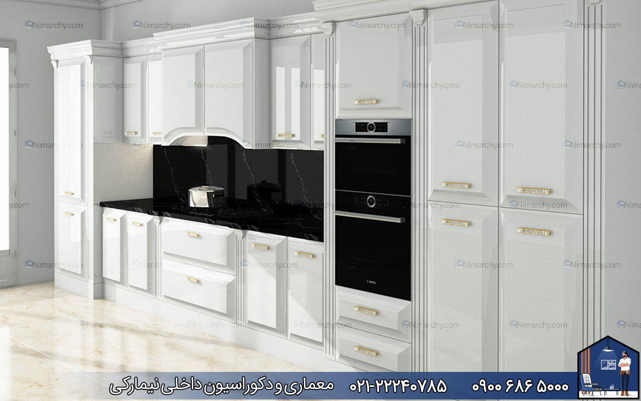 nimarchy.com - کابینت انزو سفید