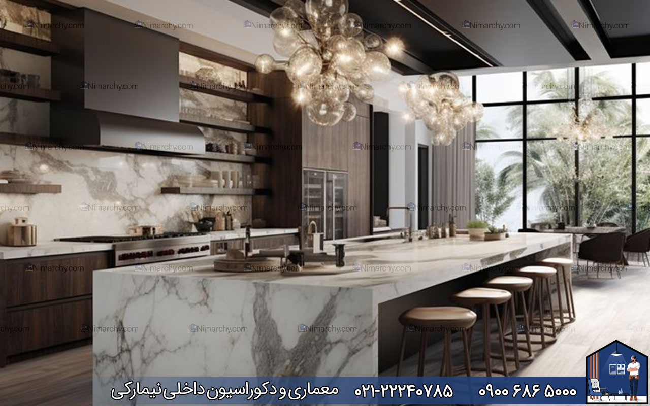 nimarchy.com - کابینت مدرن یا نئوکلاسیک