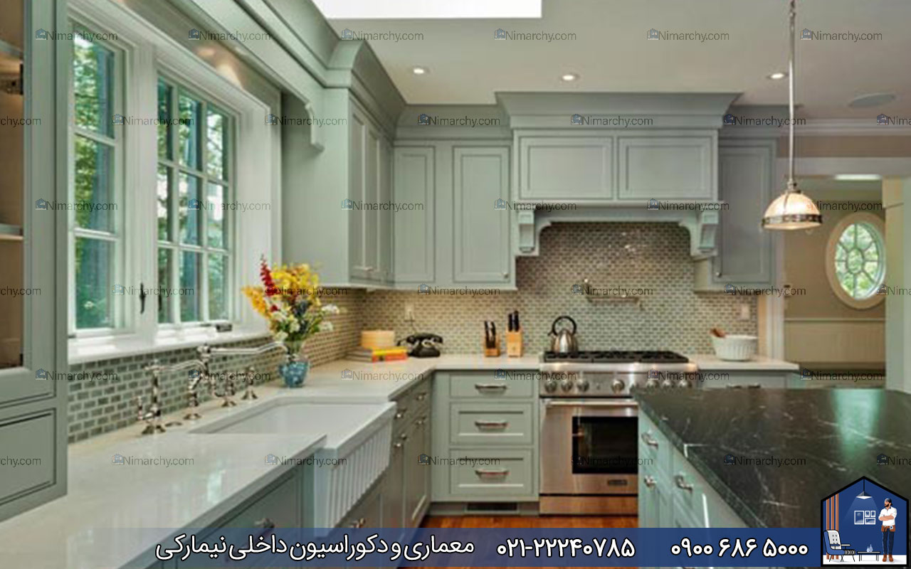 nimarchy.com - کابینت نئوکلاسیک پلی اورتان