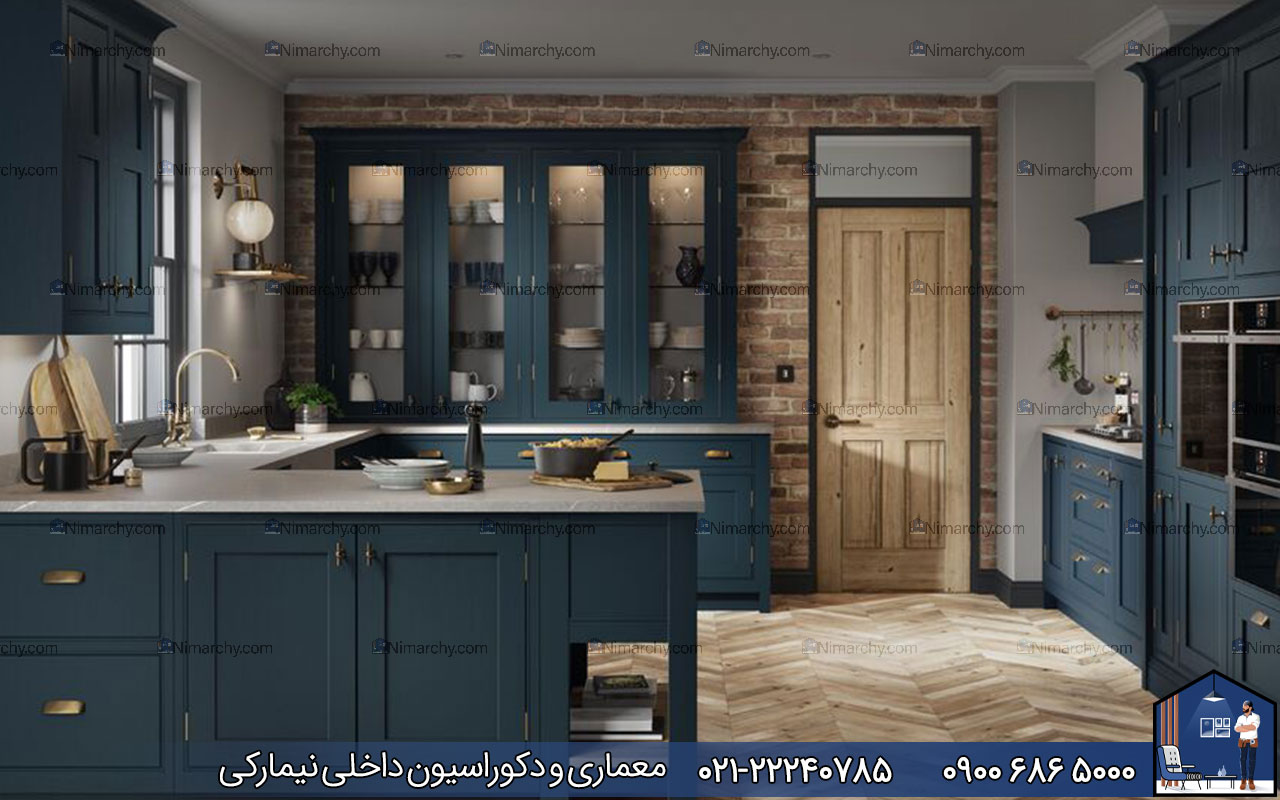 nimarchy.com - کابینت نئوکلاسیک پلی اورتان