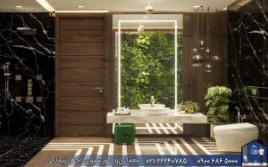 nimarchy.com - دکوراسیون داخلی مدرن سرویس بهداشتی