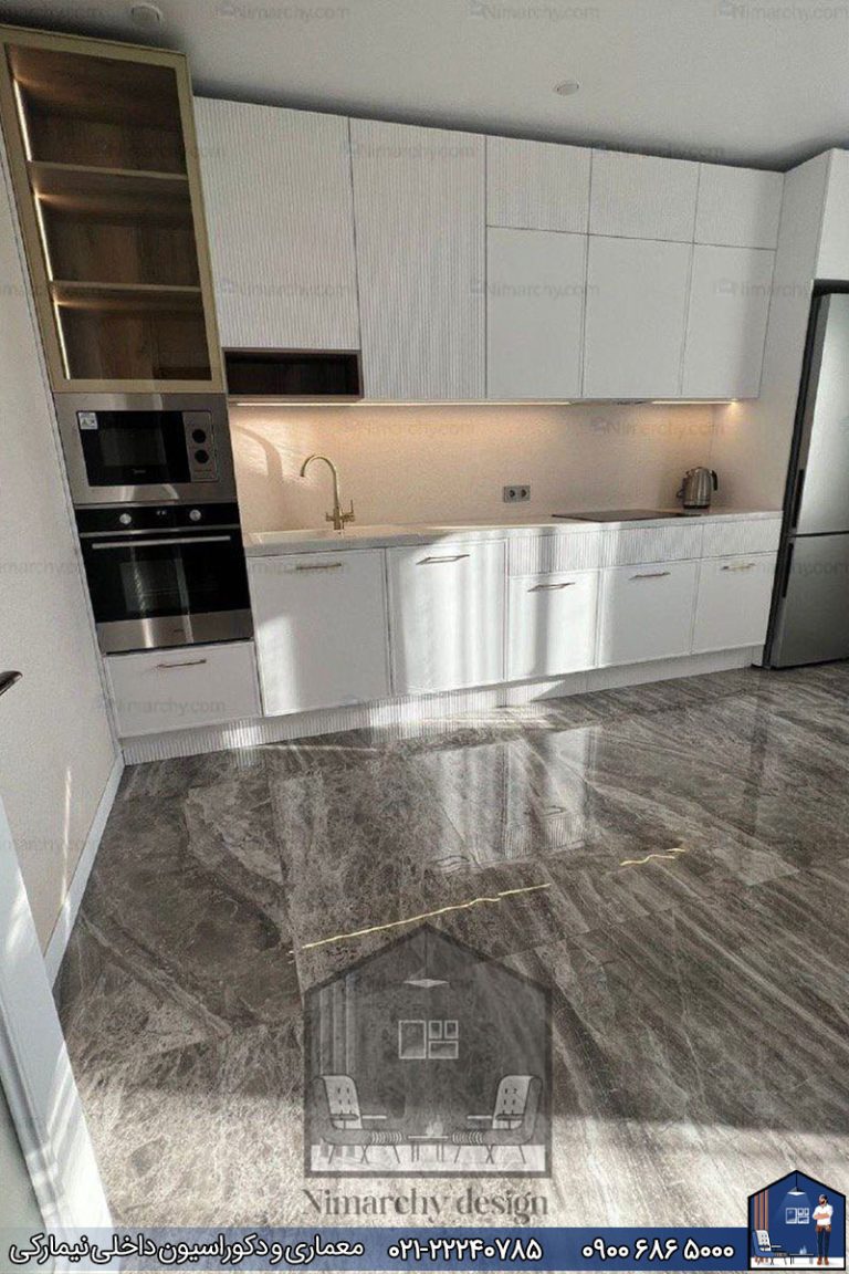 Nimarchy.com - کابینت آشپزخانه مدرن جنت آباد
