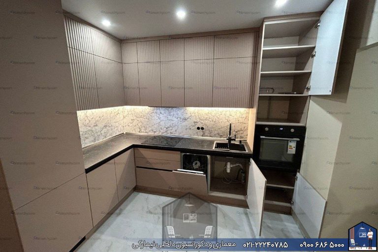 Nimarchy.com - کابینت آشپزخانه مدرن سعادت آباد