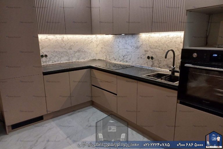Nimarchy.com - کابینت آشپزخانه مدرن سعادت آباد
