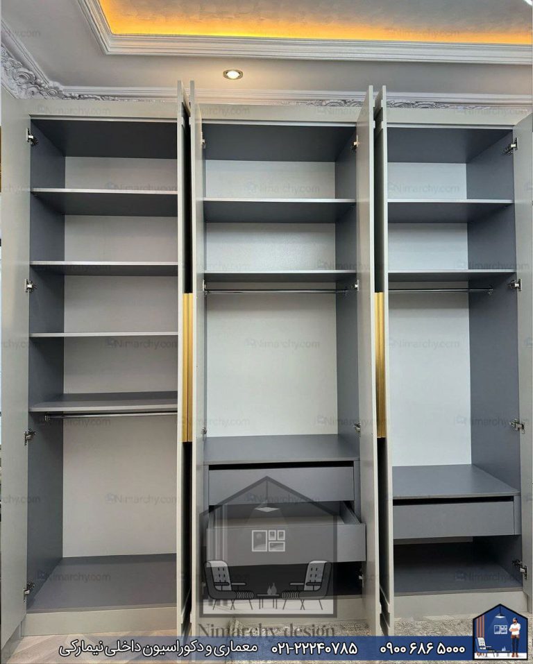 Nimarchy.com - کمد دیواری سبک مدرن