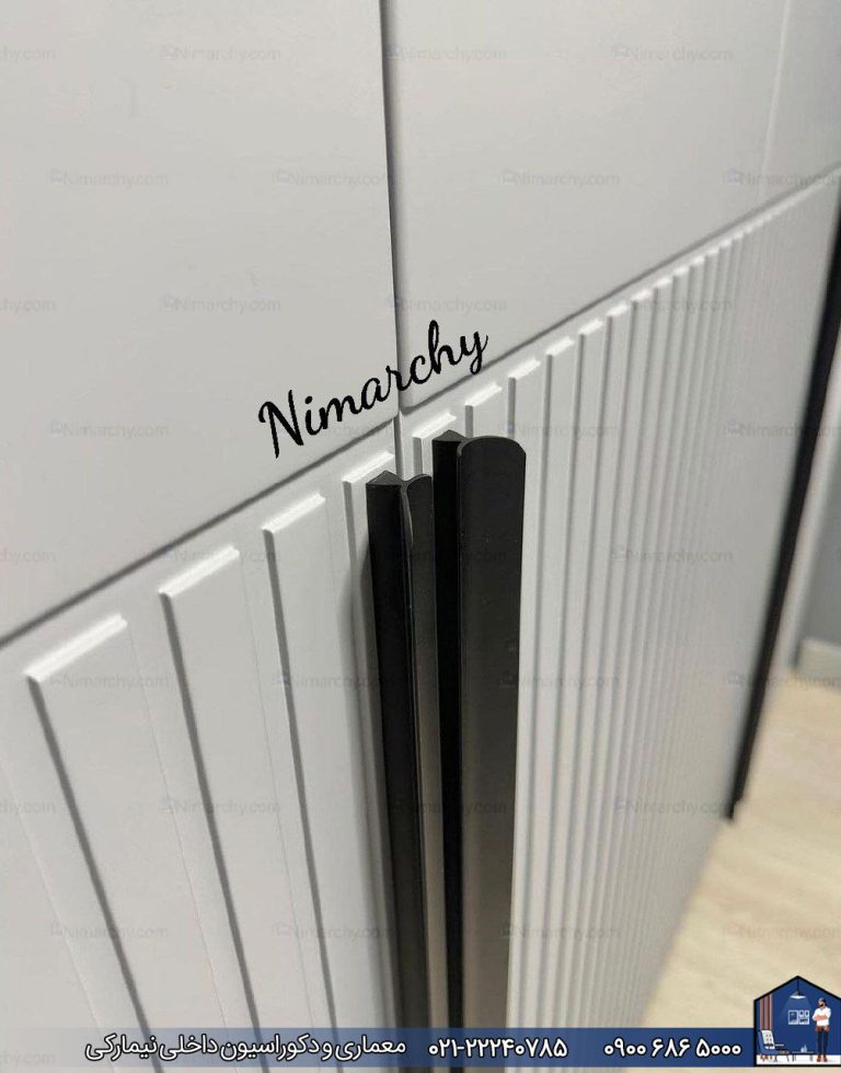 Nimarchy.com - کمد دیواری مدرن رنگ پلی اورتان