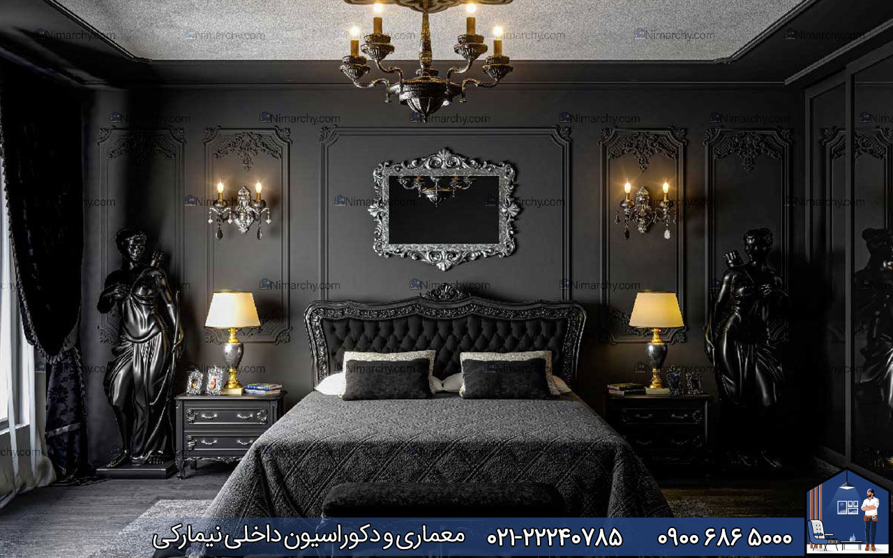 nimarchy.com - دکوراسیون داخلی اتاق خواب زن و شوهر