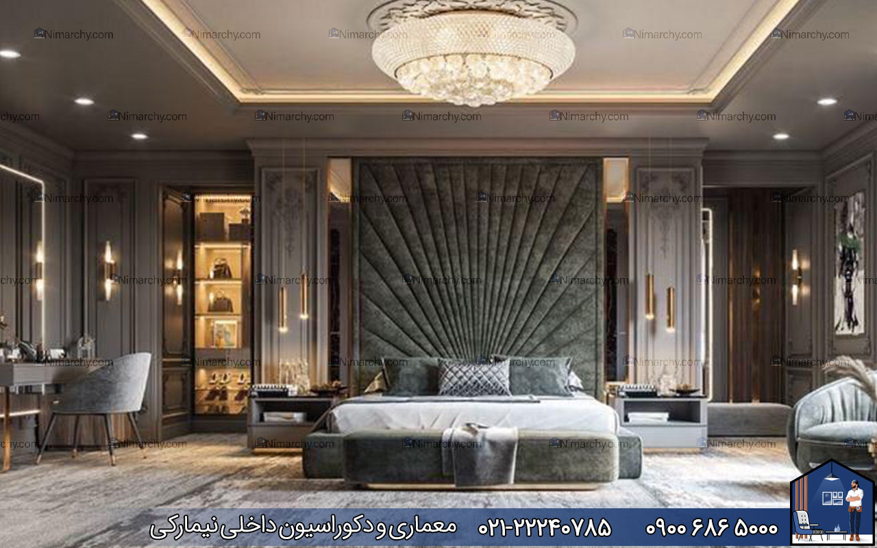 nimarchy.com - دکوراسیون داخلی اتاق خواب زن و شوهر
