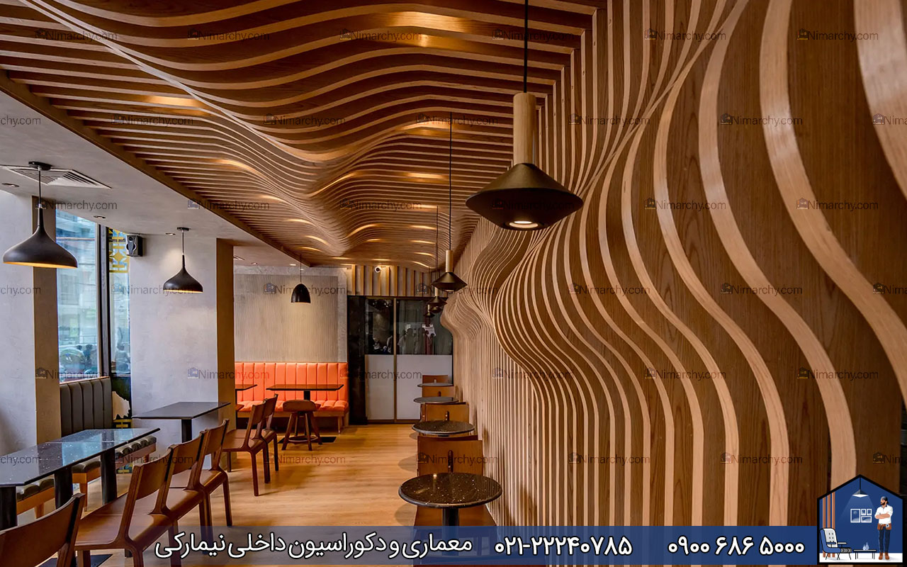 nimarchy.com - قیمت دکوراسیون داخلی فست فود