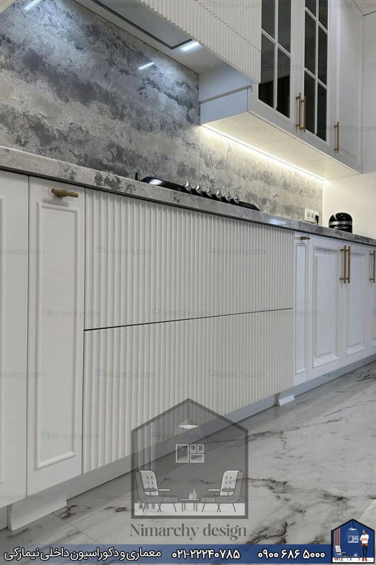 کابینت آشپزخانه نئوکلاسیک اصفهان