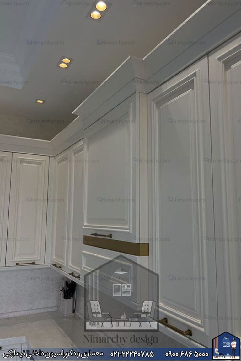 کابینت آشپزخانه نئوکلاسیک سیرجان