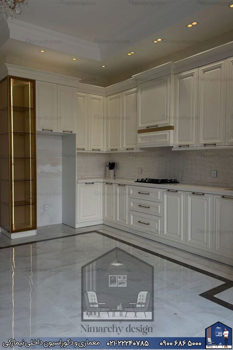 کابینت آشپزخانه نئوکلاسیک سیرجان