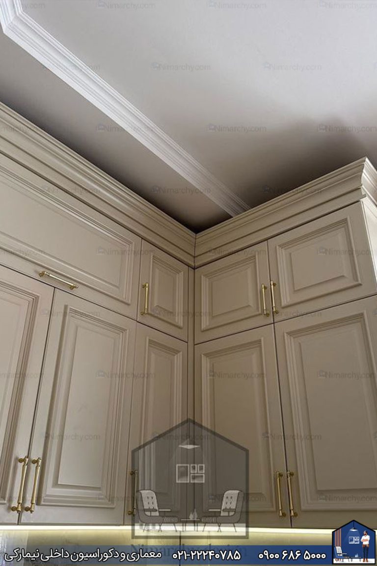 کابینت آشپزخانه نئوکلاسیک شهر سیرجان