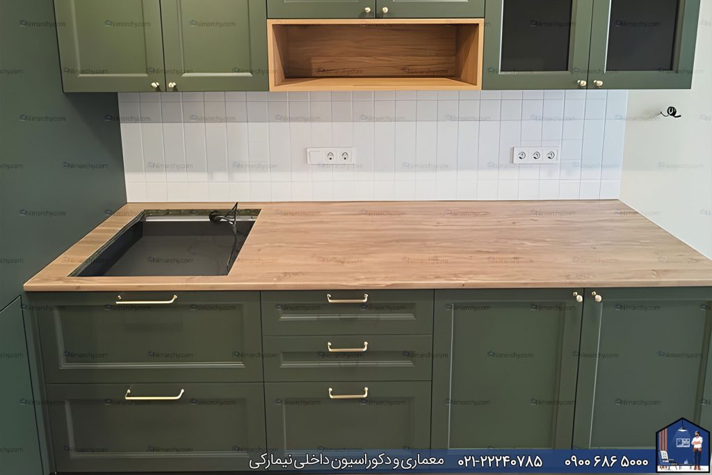 Nimarchy.com - کابینت نئوکلاسیک پروژه سازی توسط نیمارکی