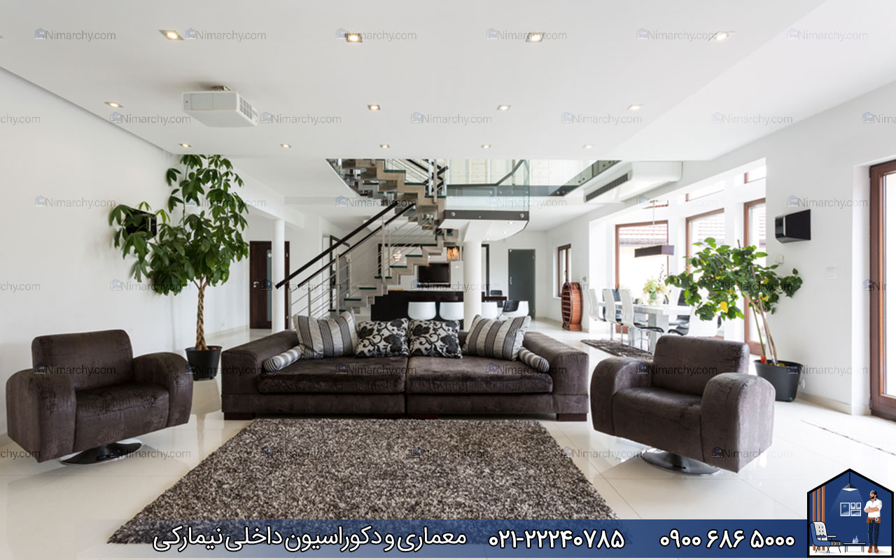 nimarchy.com - دکوراسیون داخلی باغ ویلا