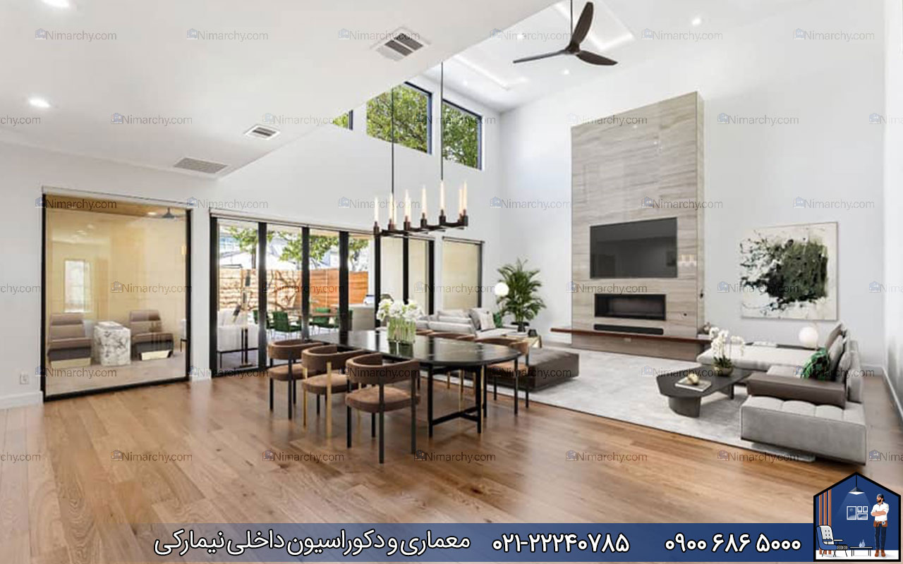 nimarchy.com - دکوراسیون داخلی باغ ویلا