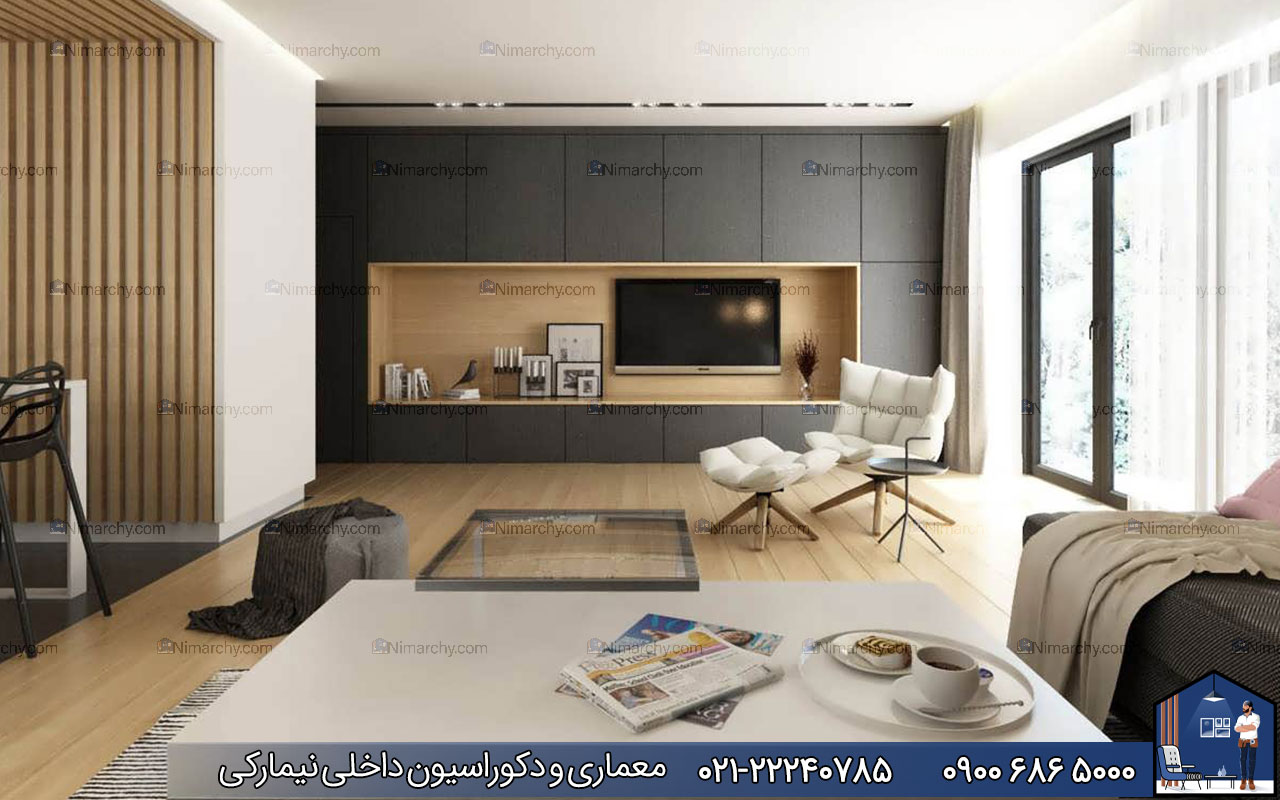 nimarchy.com - دکوراسیون داخلی باغ ویلا