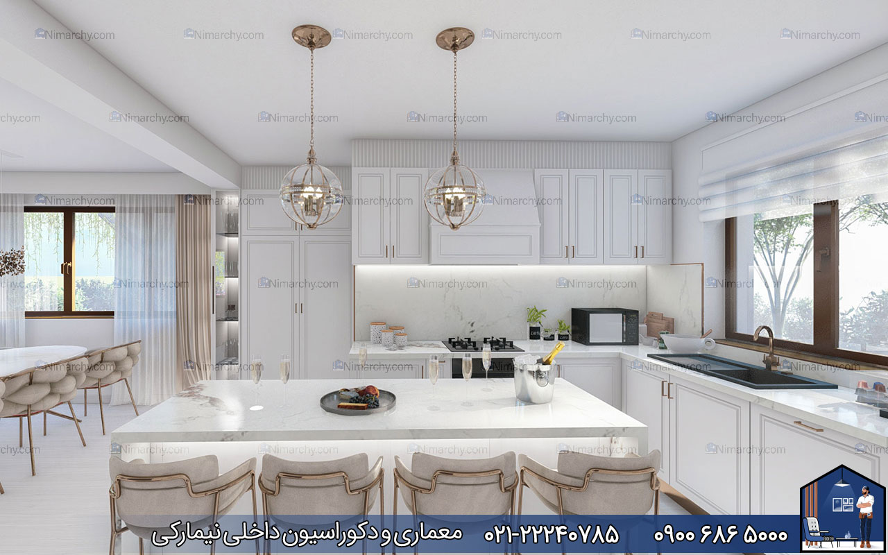 nimarchy.com - قیمت کابینت نئوکلاسیک