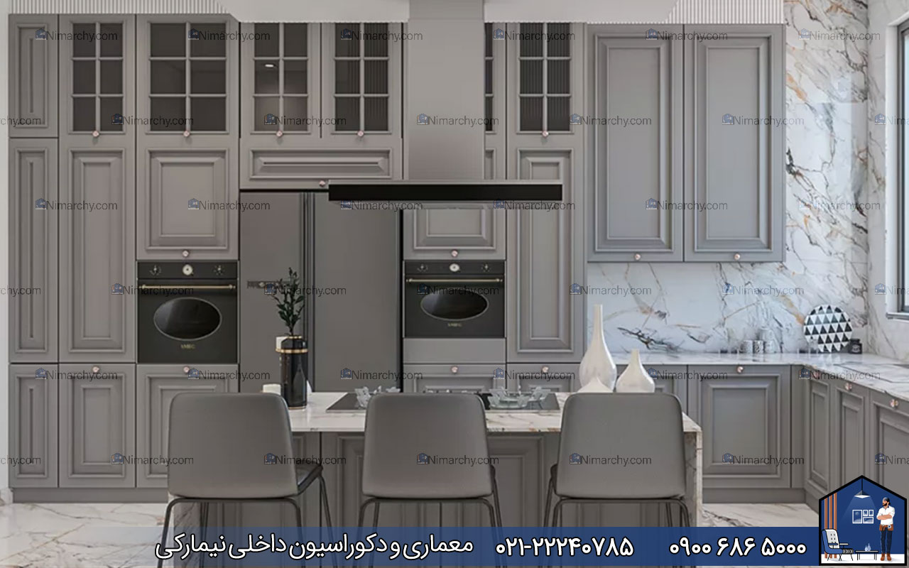 nimarchy.com - قیمت کابینت نئوکلاسیک