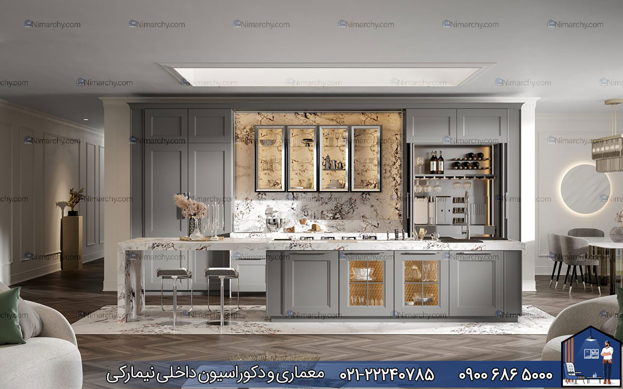 nimarchy.com - قیمت کابینت نئوکلاسیک
