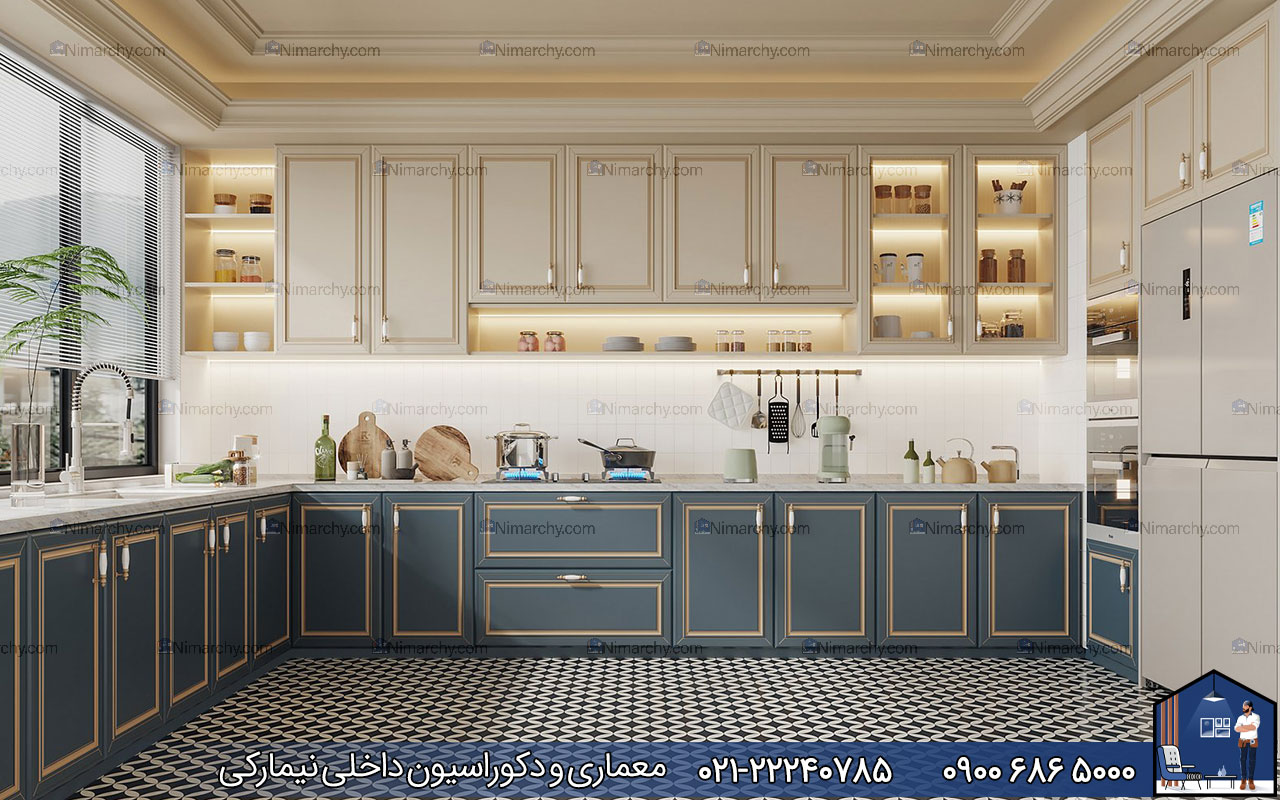 nimarchy.com - قیمت کابینت نئوکلاسیک