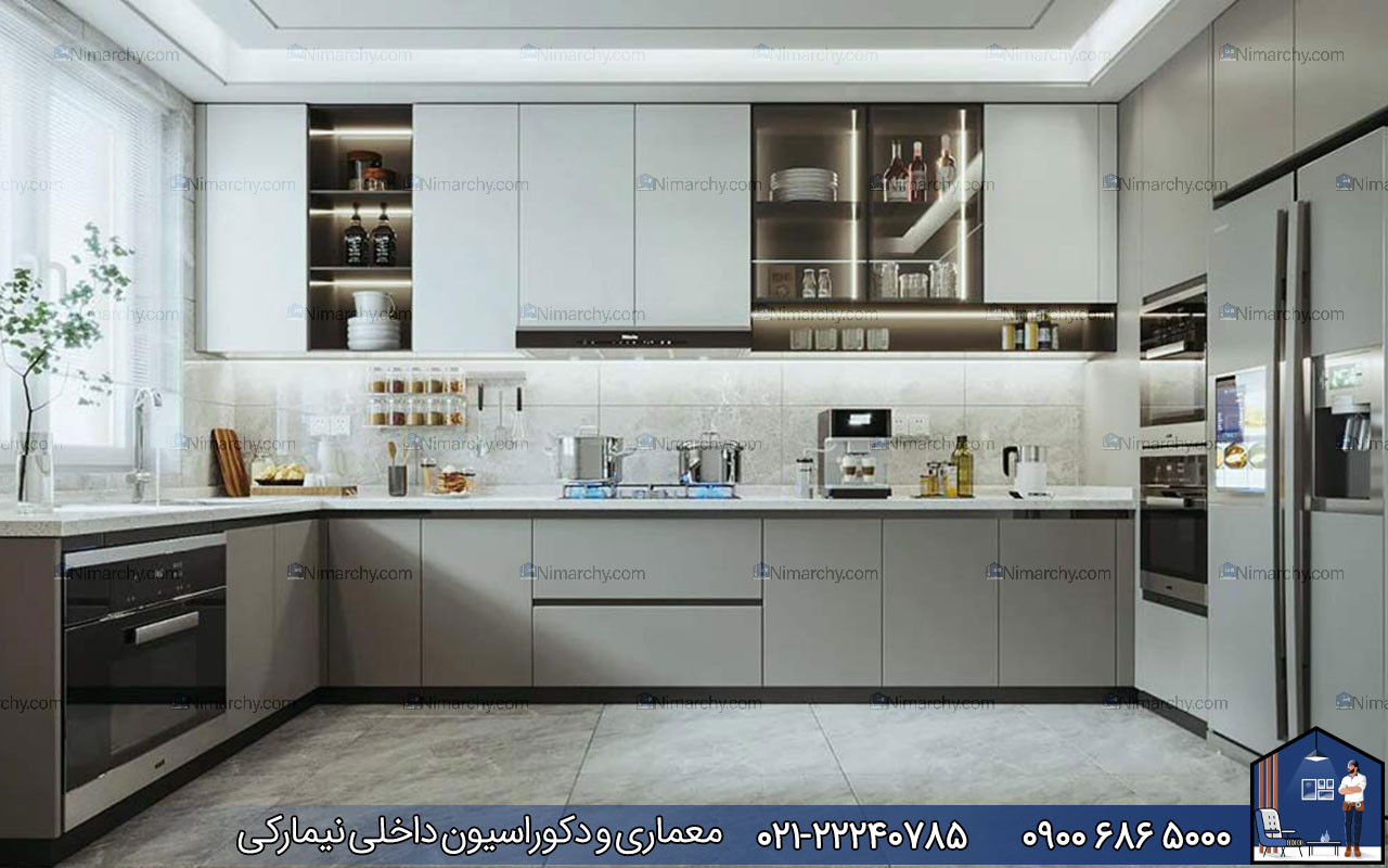 nimarchy.com - روش چیدمان کابینت آشپزخانه