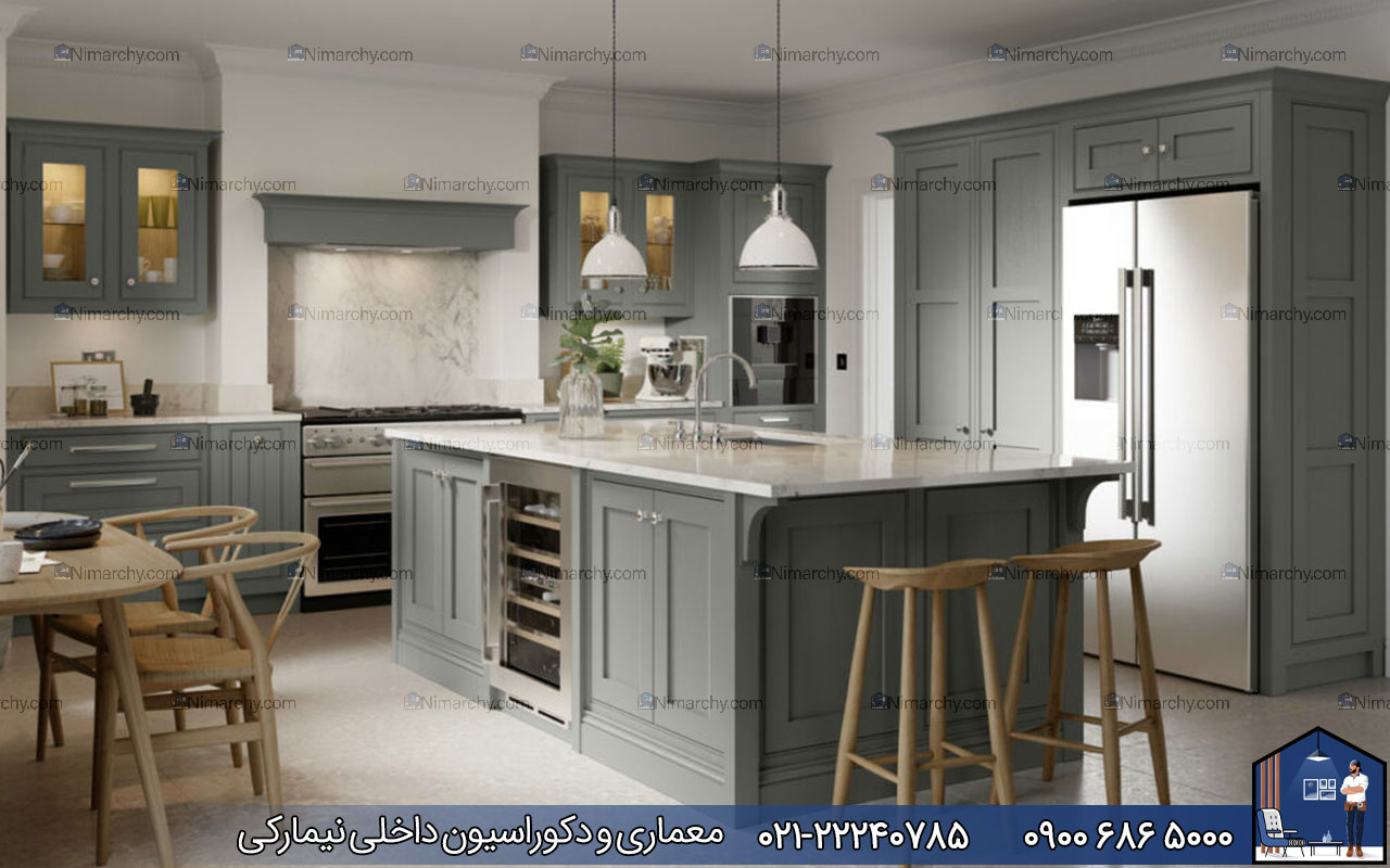 nimarchy.com - روش چیدمان کابینت آشپزخانه