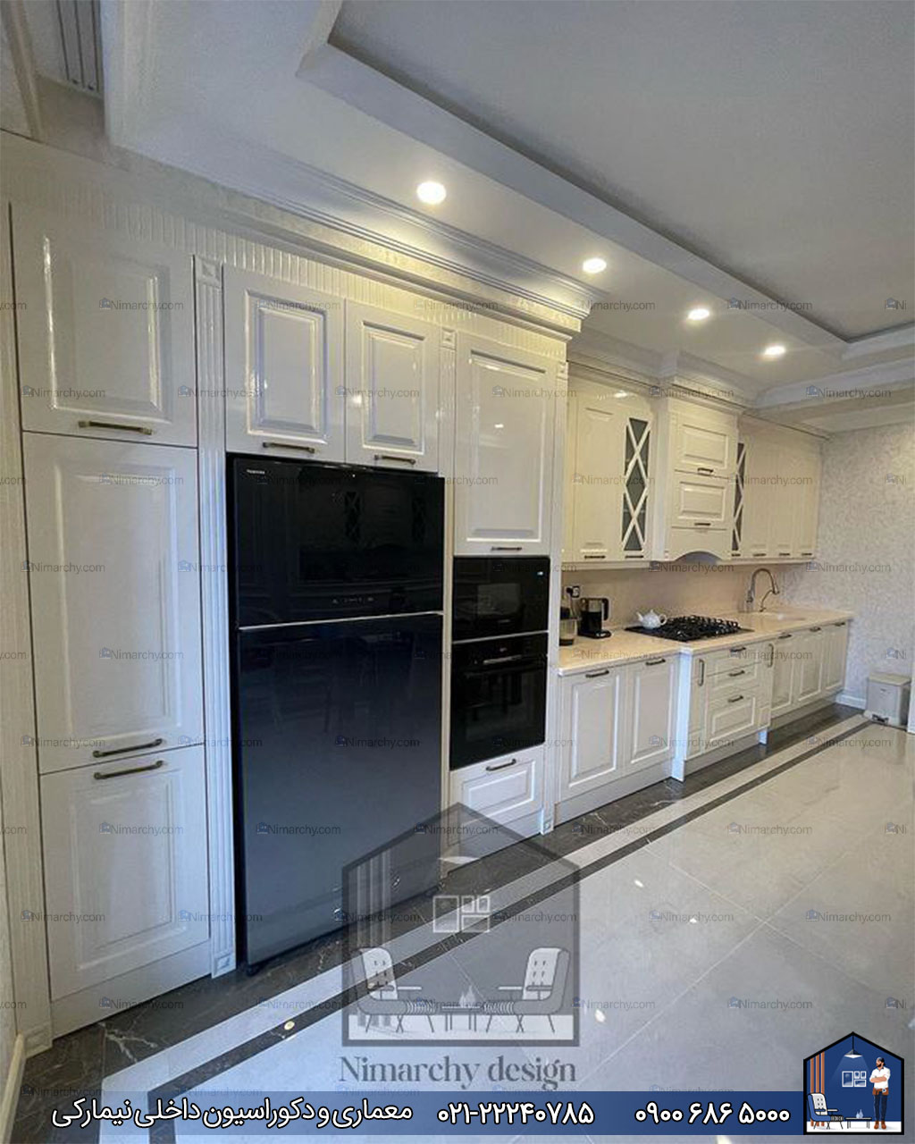 Nimarchy.com - نئوکلاسیک پلی اورتان براق پروژه بوشهر