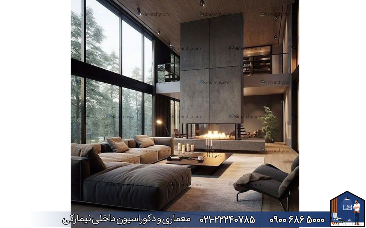 nimarchy.com - دکوراسیون داخلی سبک پست مدرن