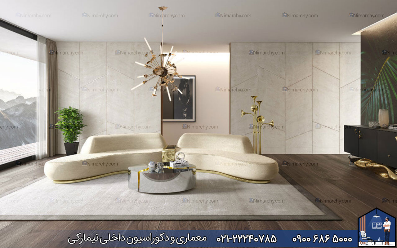 nimarchy.com - دکوراسیون داخلی سبک پست مدرن