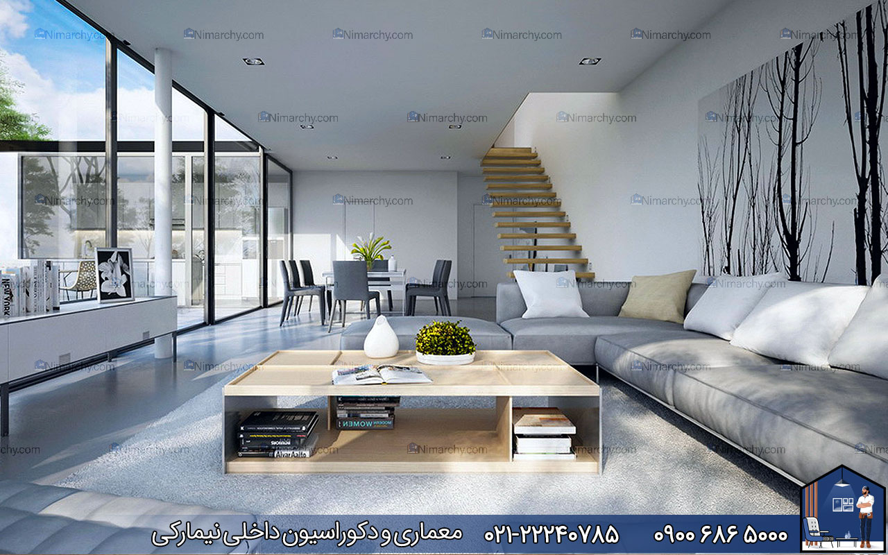 nimarchy.com - دکوراسیون داخلی سبک پست مدرن