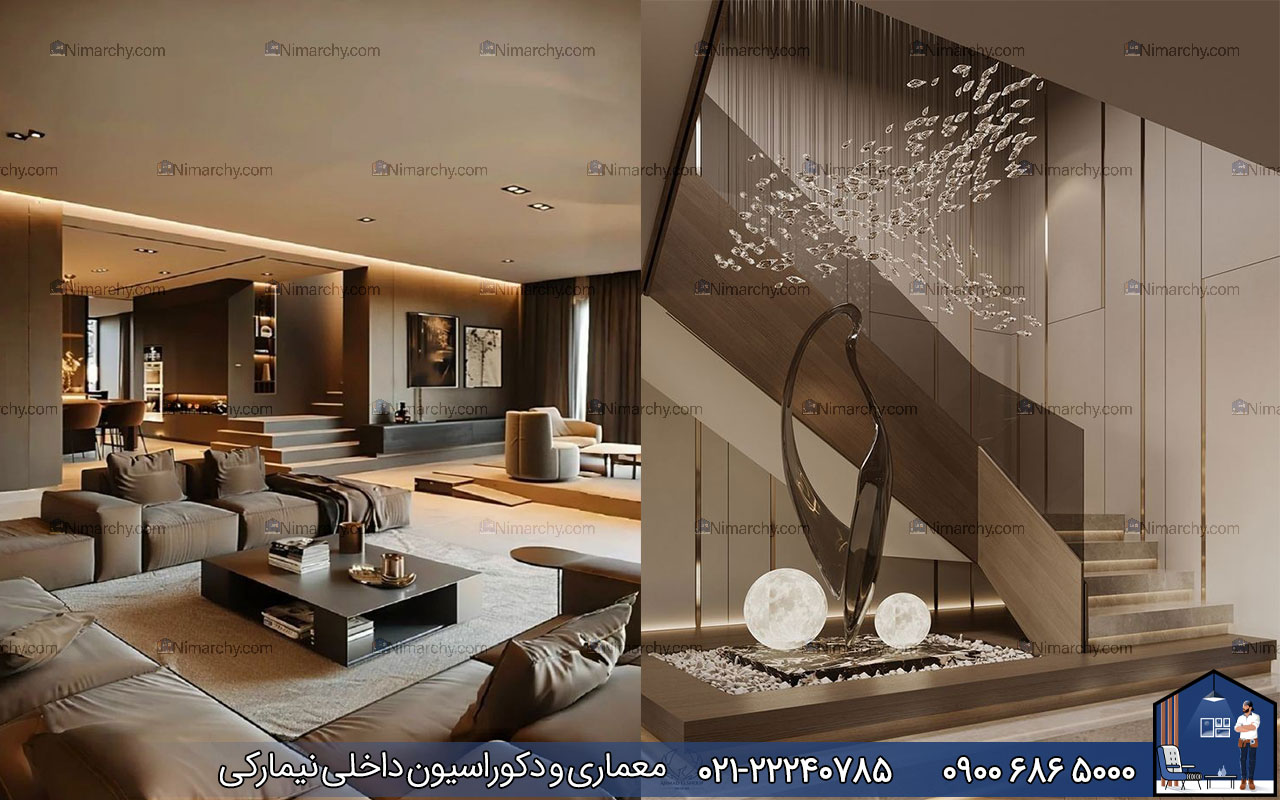 nimarchy.com - دکوراسیون داخلی سبک پست مدرن