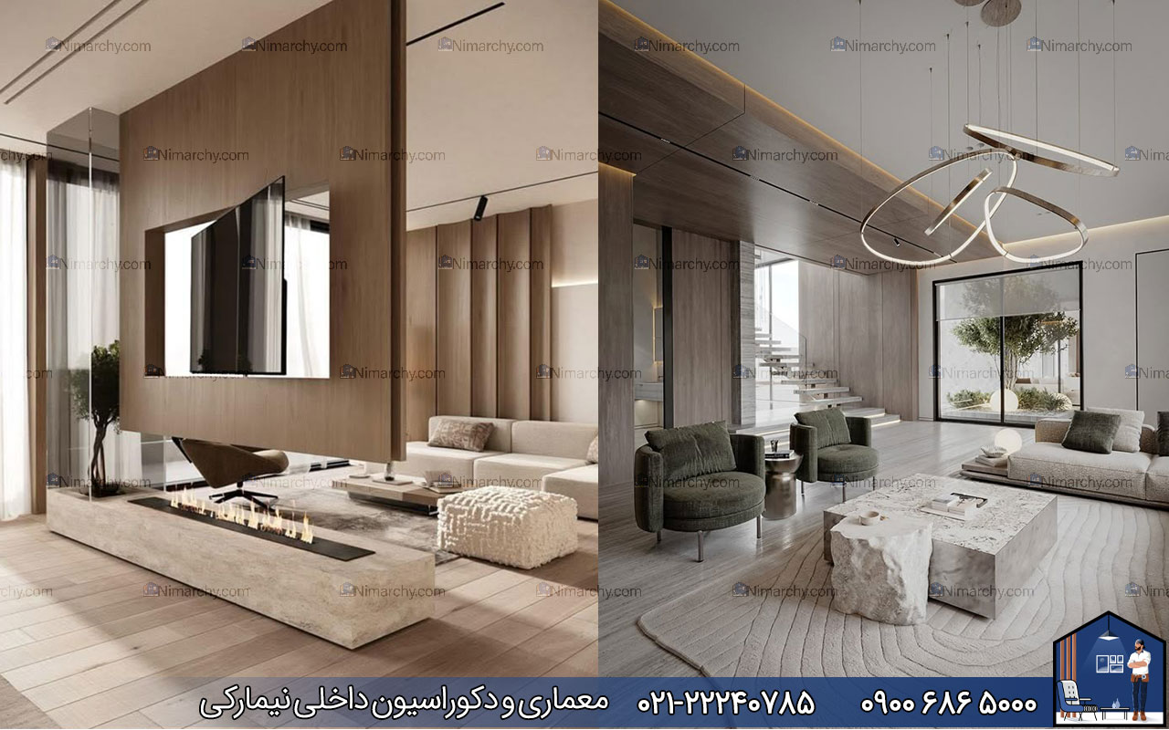 nimarchy.com - دکوراسیون داخلی سبک پست مدرن
