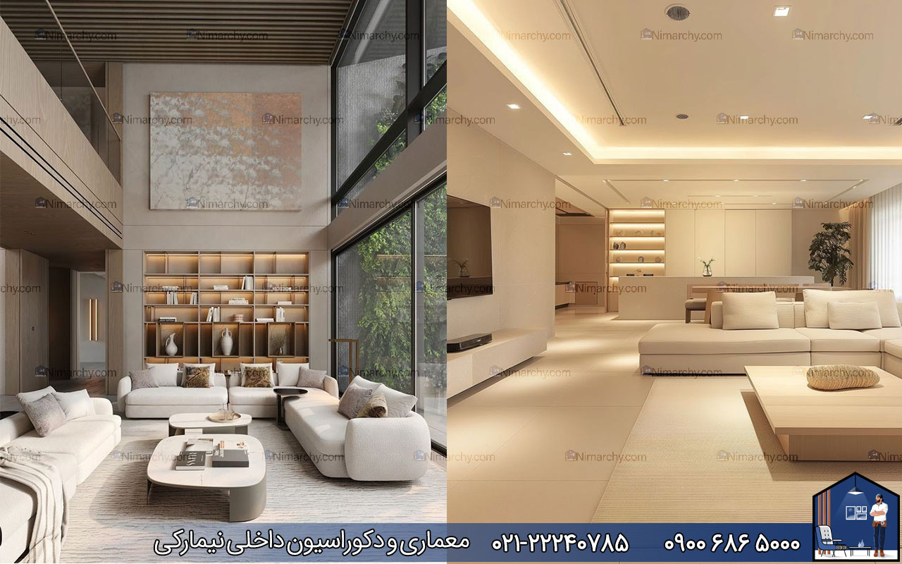 nimarchy.com - دکوراسیون داخلی سبک پست مدرن
