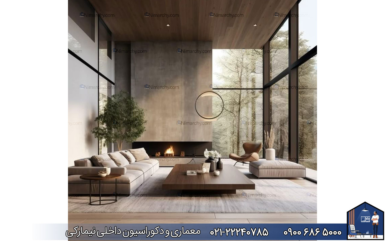 nimarchy.com - دکوراسیون داخلی سبک پست مدرن