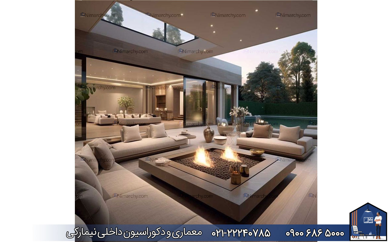 nimarchy.com - دکوراسیون داخلی سبک پست مدرن