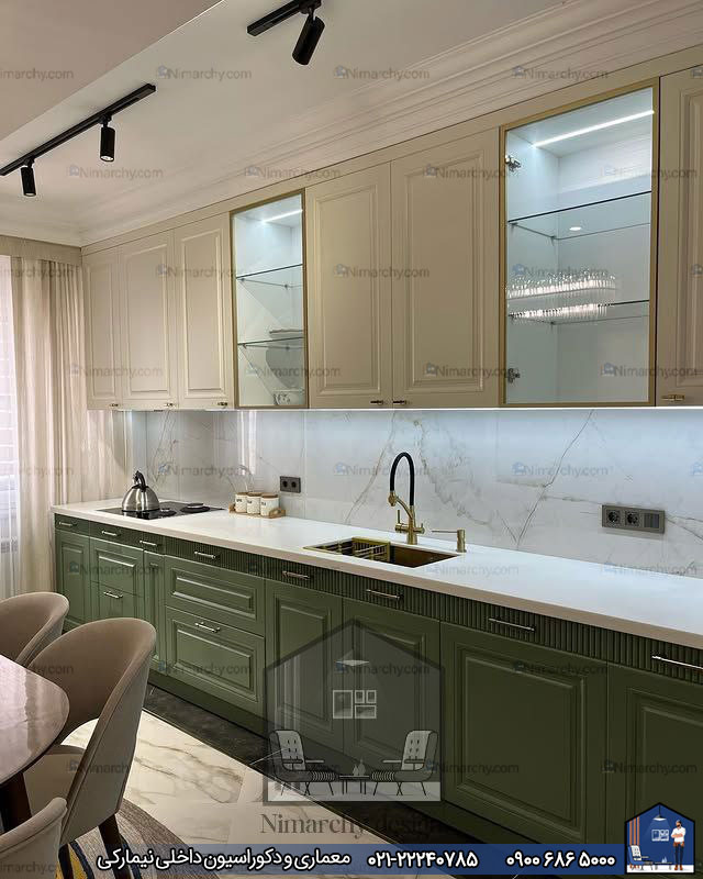 Nimarchy.com -  کابینت نئوکلاسیک،رنگ پلی اورتان والرسای اسپانیا