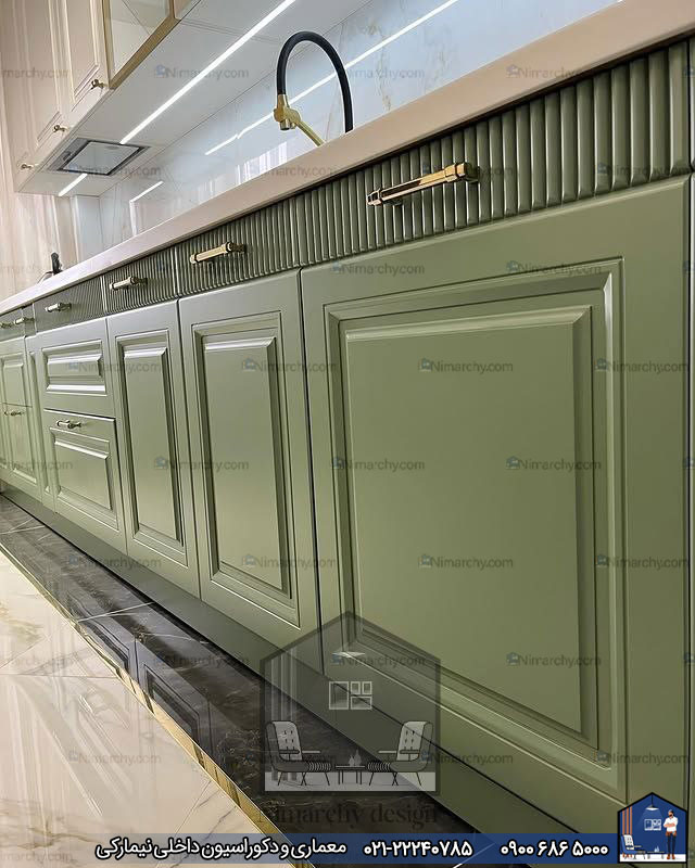 Nimarchy.com -  کابینت نئوکلاسیک،رنگ پلی اورتان والرسای اسپانیا