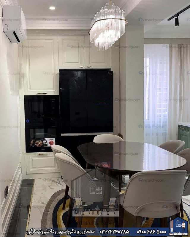 Nimarchy.com -  کابینت نئوکلاسیک،رنگ پلی اورتان والرسای اسپانیا