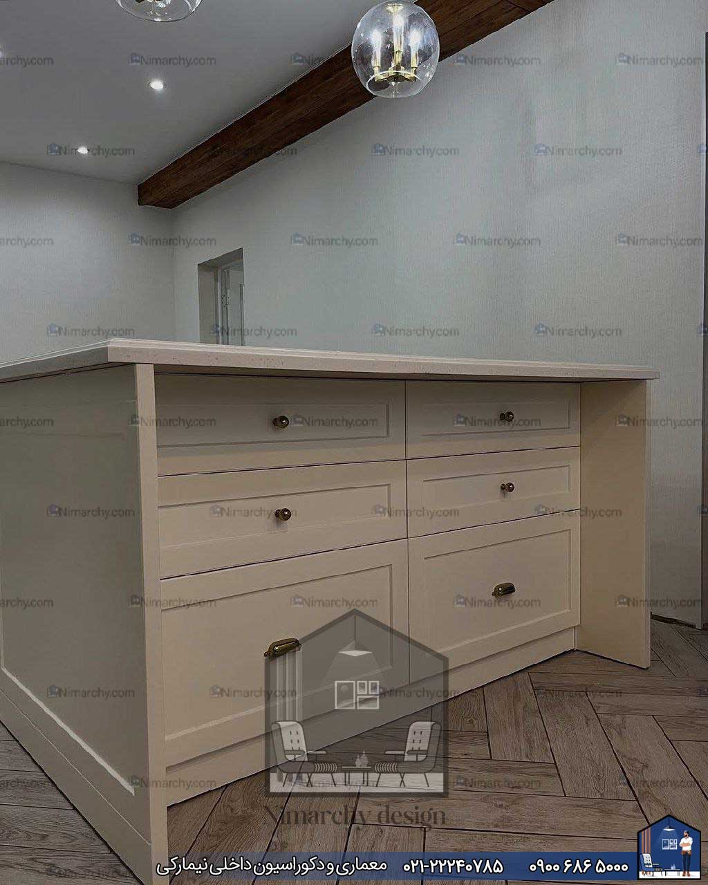 Nimarchy.com - کابینت پلی اورتان امریکن فشم