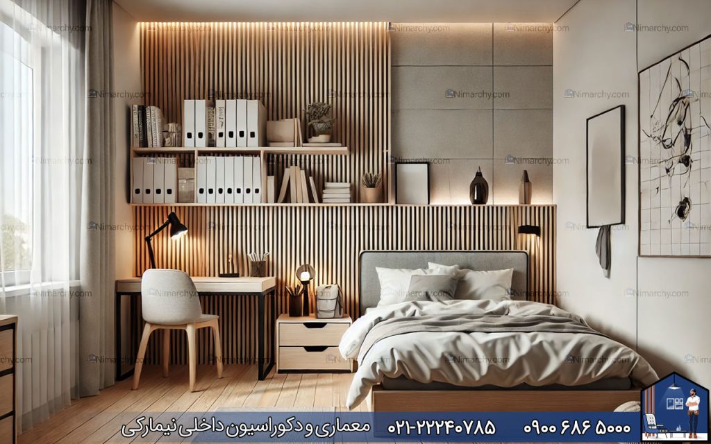 nimarchy.com - دکوراسیون داخلی اتاق خواب پسرانه