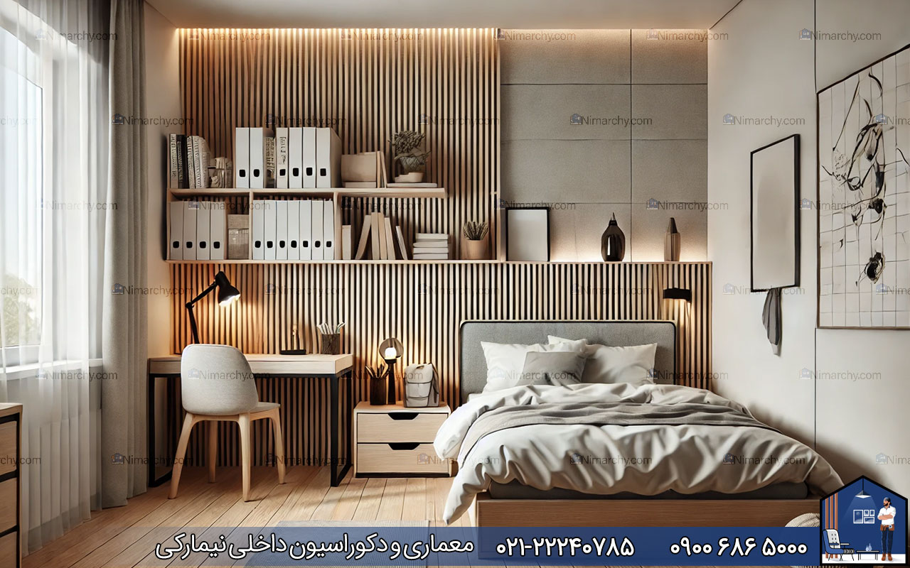 nimarchy.com - دکوراسیون داخلی اتاق خواب پسرانه