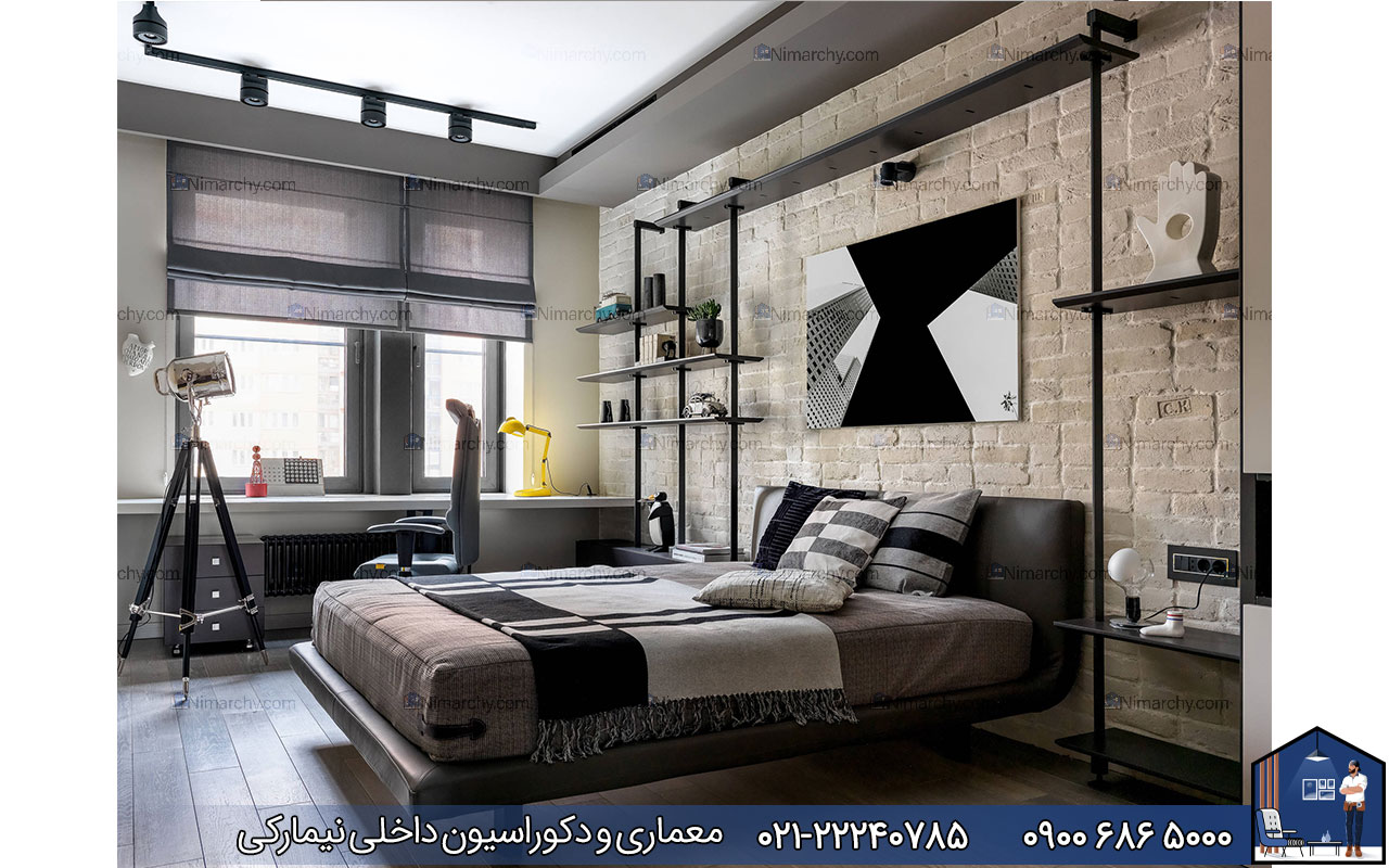 nimarchy.com - دکوراسیون داخلی اتاق خواب پسرانه