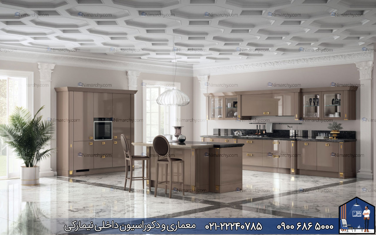 nimarchy.com - مقایسه انواع کابینت آشپزخانه