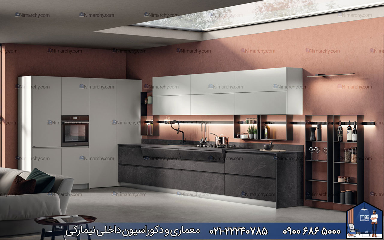 nimarchy.com - مقایسه انواع کابینت آشپزخانه